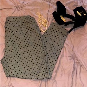 Houndstooth + Dots Business Pants